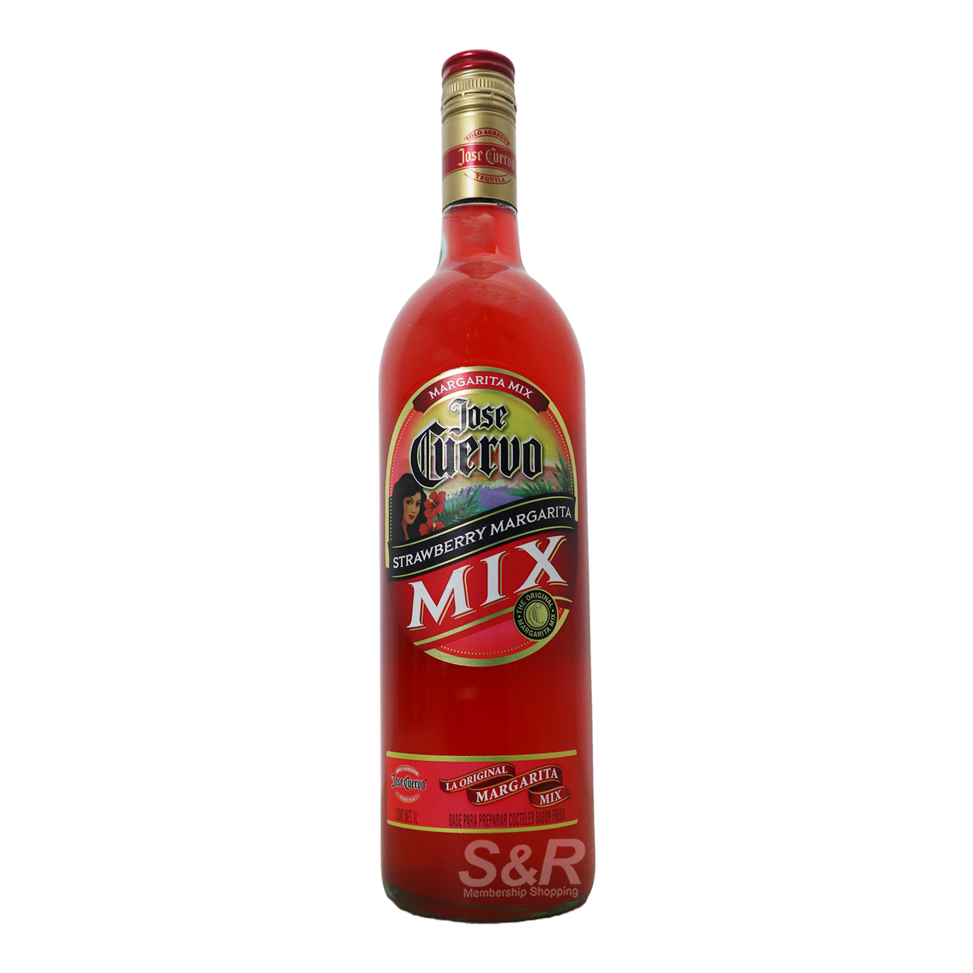 Jose Cuervo Strawberry Margarita Mix 1L Jose Cuervo Strawberry Margarita Mix 1L